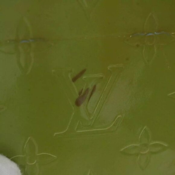 LOUIS VUITTON Monogram Vernis Bleecker Pouch Baby Blue M91003 LV Auth tb940 - Picture 10 of 16